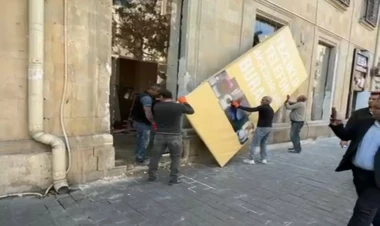 Bakıda memarlıq abidəsinə zərər vurmaq cəhdi qarşısı alınıb - VİDEO - FOTO
