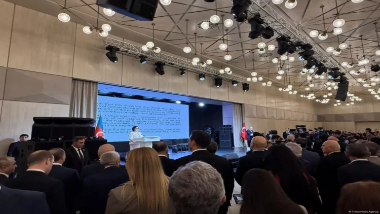 Bakıda Türkiyə Cümhuriyyətinin 102-ci ildönümü münasibətilə rəsmi qəbul keçirilib - FOTO