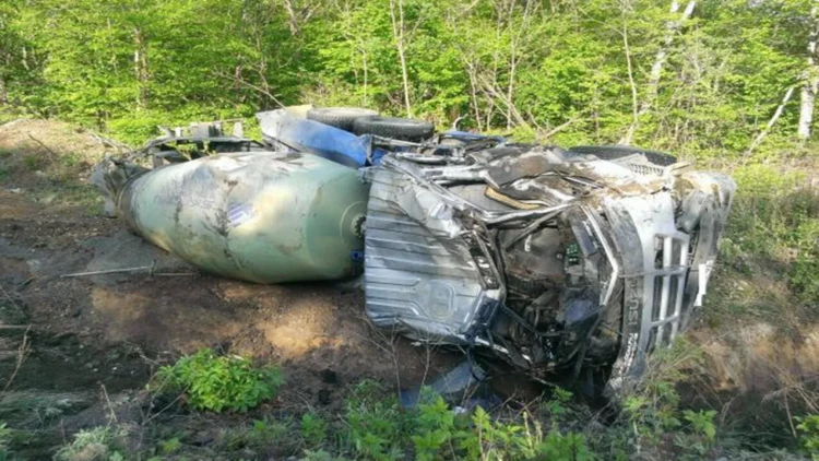 Ağdərədə betonqarışdıran maşın aşdı, sürücü öldü