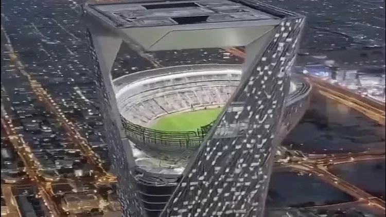 Dünyanın ilk asma stadionu tikiləcək - 350 metr yüksəkdə... - FOTO