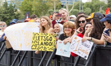 Azərbaycan Qran-prisində f1 pilotları ilə “fan forum” təşkil olunub - FOTO