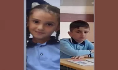 Bugün qəzada ölən bacı-qardaşın FOTOsu