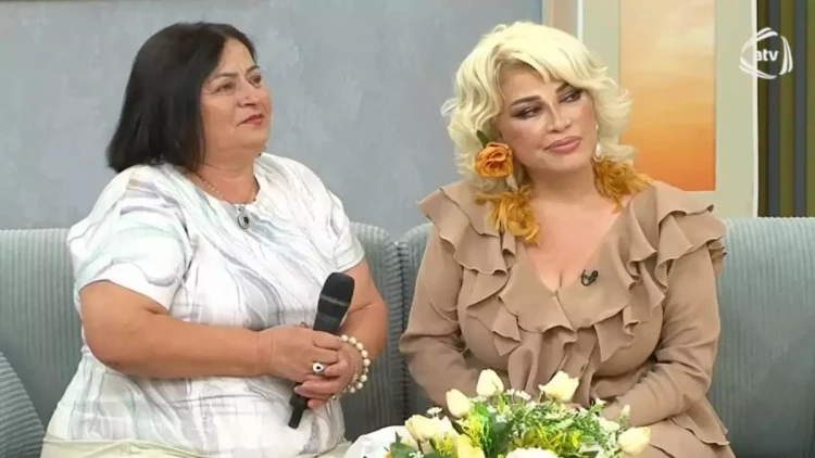 Mətanət eks-ərinin xanımı ilə efirdə - VİDEO