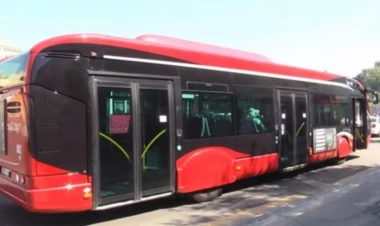 “28 May”da bədbəxt hadisə - “Bakubus”un avtobusu qadını vurdu