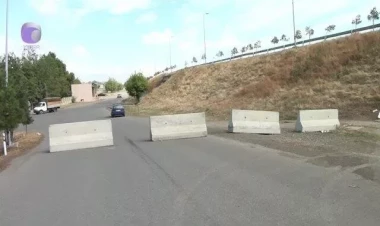 Sakinlər çətin vəziyyətdə: Bu körpü bağlandı - VİDEO