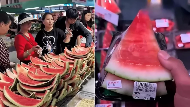 Yaponlar niyə qarpızın özünü yox, qabığını yeyirlər?