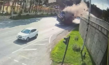 Biləcəridəki dəhşətli qəzanın yeni görüntüləri - VİDEO