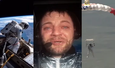 Kosmonavt həyatının son dəqiqələrini qeydə aldı - Ürək dağlayan VİDEO