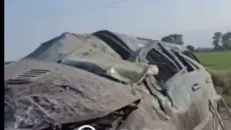 Ucarda ağır qəza: Yaralılar var - VİDEO