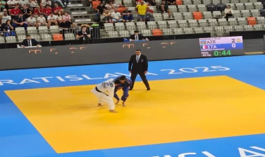 Azərbaycanın daha bir cüdoçusu Avropa çempionu olub - YENİLƏNİB