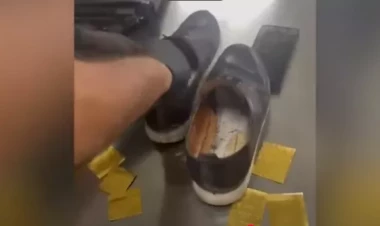 Qızılı görün necə gizlədib qaçmaq istəyirdi