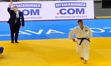 Cüdoçumuz Ermənistan təmsilçisinə ipponla qalib gəldi