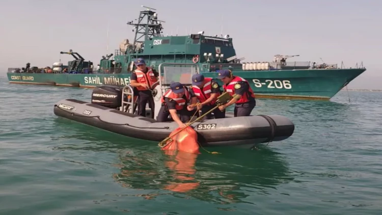 Xəzərdə atəş səsləri - DSX və Baş Prokurorluq birgə məlumat yaydı - VİDEO