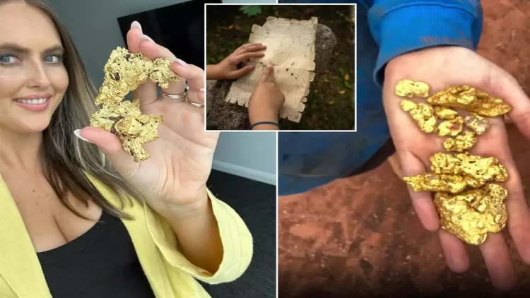 Qazdığı hər yerdən külçə-külçə qızıl tapan qadın xəritəni paylaşdı - FOTO