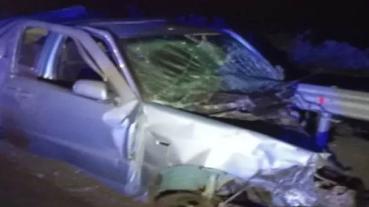 Biləsuvarda üç maşın toqquşdu - Ölən və xəsarət alanlar var - FOTO