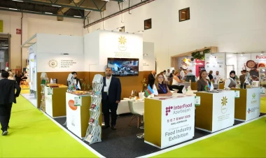 Azərbaycan sahibkarları “WorldFood Istanbul 2025” sərgisində məhsullarını təqdim edirlər - FOTO