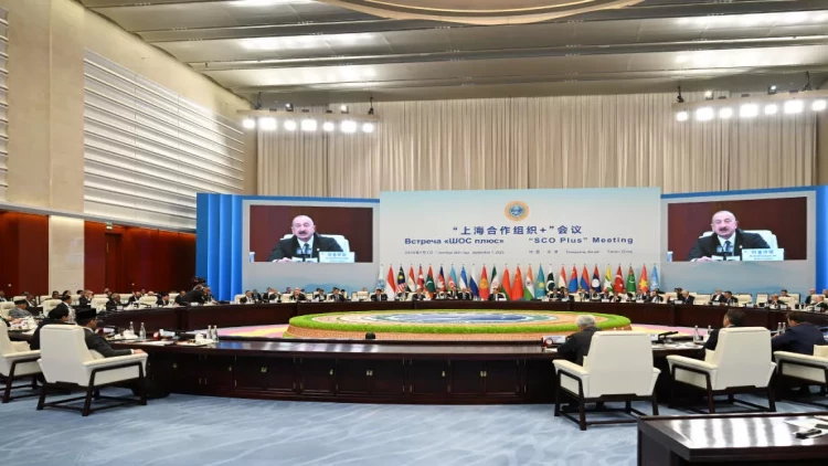 Prezident: 2022-ci ildən bəri Orta Dəhliz üzrə Azərbaycan vasitəsilə yükdaşımaların həcmi təxminən 90 faiz artıb