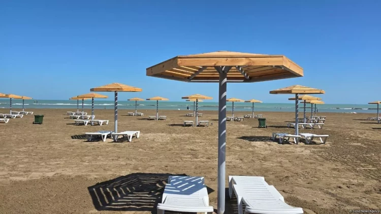 Abşeronda bu ərazilərdə 3 yeni çimərlik istifadəyə verildi - FOTO