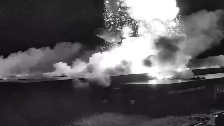 Kiyevdə “Bayraktar” zavoduna zərbə endirildi