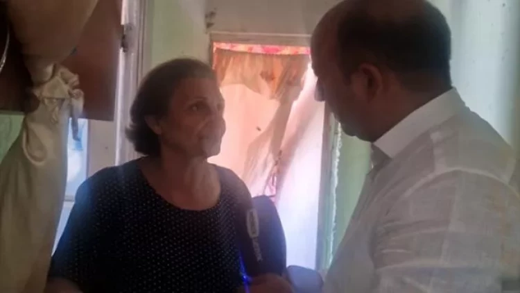 Keçmiş məcburi köçkün mənzildən çıxmaq üçün ev sahibindən pul istəyir - VİDEO