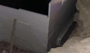 Bakıda kişi quyuya düşüb xəsarət aldı - FOTO