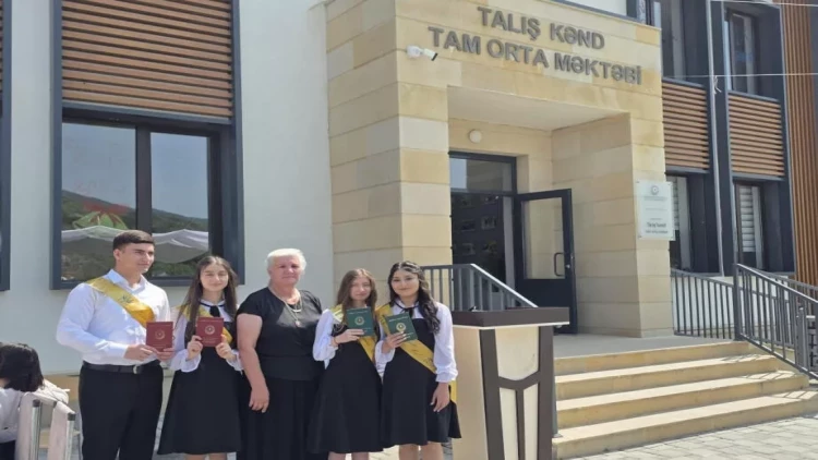 Daha bir kəndin bütün məzunları tələbə oldu