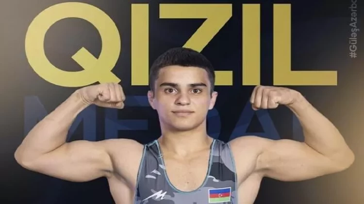 Erməni rəqibinə qalib gələrək çempion oldu