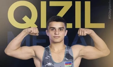 Erməni rəqibinə qalib gələrək çempion oldu