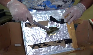 “Kahı” yükündən külli miqdarda marixuana aşkarlandı - FOTOlar