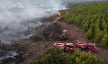 Türkiyədə meşə yanğınını söndürməyə gedən şəxs həlak oldu