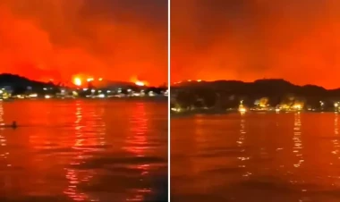 48 saatda 152 yanğın - Yunanıstan alovlar içində...