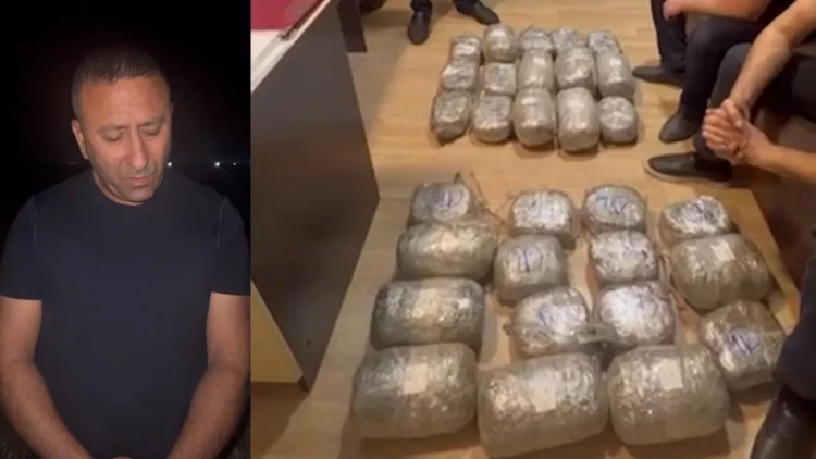 Qaçaqmalçılıq yolu ilə ölkəyə gətirilən 30 kq narkotik vasitə aşkarlandı