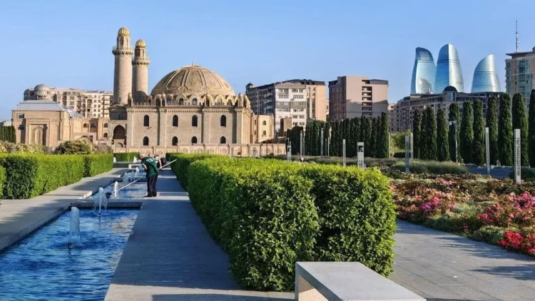 Bakının qəlbində yaşıl inqilab: Mərkəzi Park şəhərin nəfəsini dəyişir - FOTO