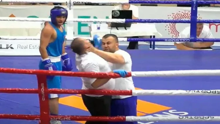 Azərbaycanlı boksçuya haqsızlıq edən hakimə ömürlük cəza veriləcək - VİDEO