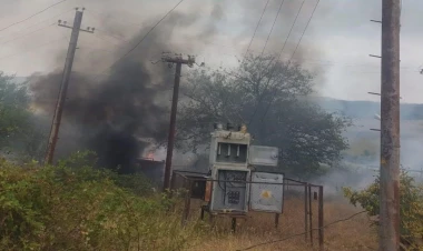 Xocalıda yanğına səbəb olan şəxs saxlanılıb - FOTO