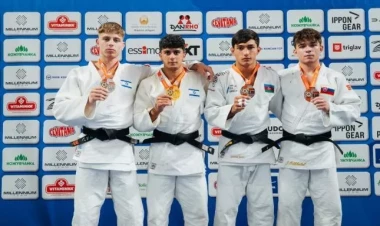 Cüdoçularımızdan 4 medal