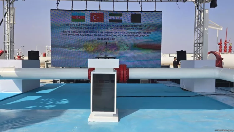 Azərbaycan qazının Suriyaya ixracına başlanıldı - YENİLƏNİB - FOTO