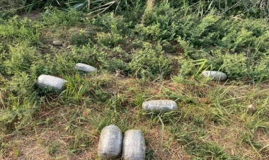 Azərbaycan-İran sərhədində insdent - 6 kq marixuana aşkarlandı - FOTO