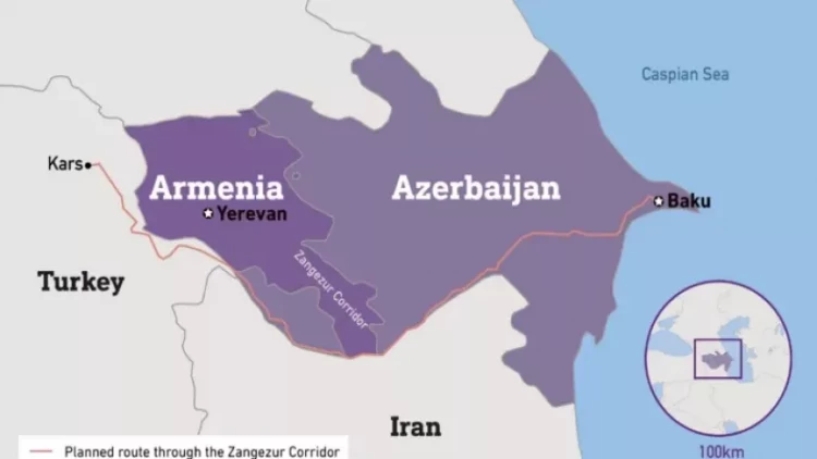 “Google Maps” Zəngəzur dəhlizini açdı - FOTO