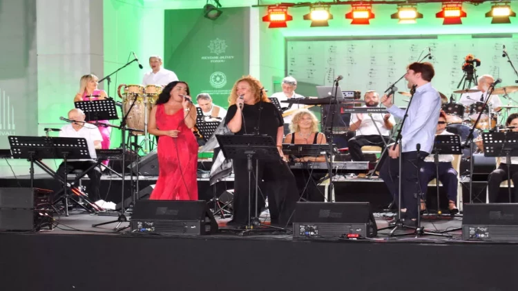 Qəbələ festivalında “Tbilisi Big Band” musiqi qrupu enerji dolu çıxışı ilə musiqisevərləri sevindirib - FOTO