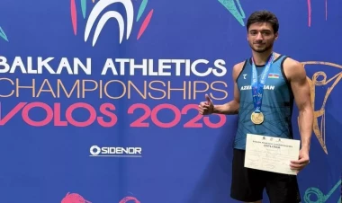 İdmançımız Yunanıstanda qızıl medal qazandı - FOTO