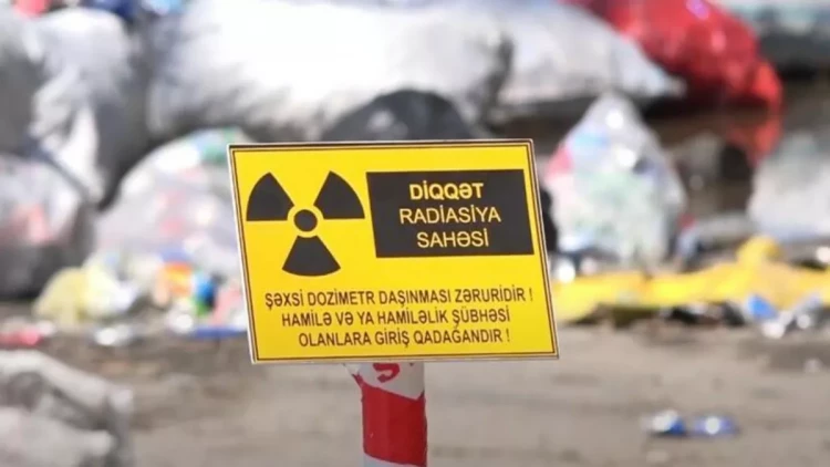 Azad edilmiş ərazilərdə təhlükəli radioaktiv maddələr aşkarlandı