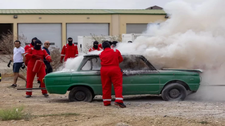FHN Bakı Şəhər Halqası Əməliyyat Şirkəti ilə birgə marşallar üçün təlimlər keçirir