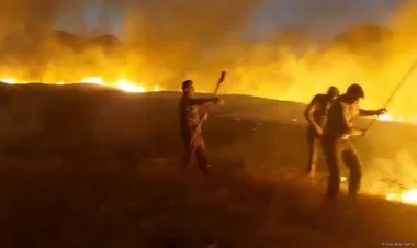 Yanğın Xocavəndə yayıldı - YENİLƏNİB - VİDEO
