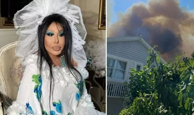 Bülənt Ərsoyun villası yandı, sənətçi təxliyə edildi - FOTO