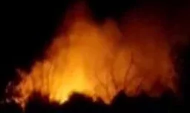 Füzulidəki yanğın genişlənir - VİDEO