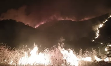 Güclü yanğın baş verən ərazilərdə minalar partladı - yenilənib - VİDEO - FOTO
