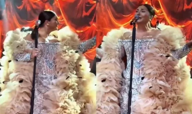 İsti havada səhnə geyimi bəyənilmədi