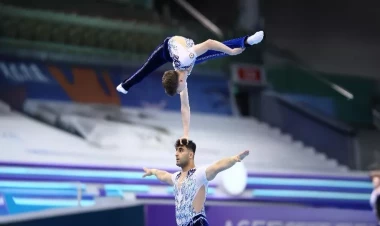 Gimnastlarımız Dünya kuboku seriyasının qalibi oldu