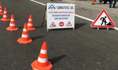 Sürücülərə XƏBƏRDARLIQ - Bu yol 2 gün bağlı olacaq